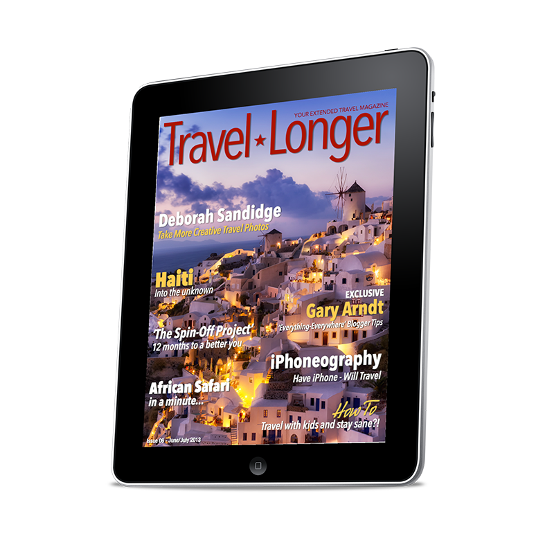 Travel longer magazine for the ipad
