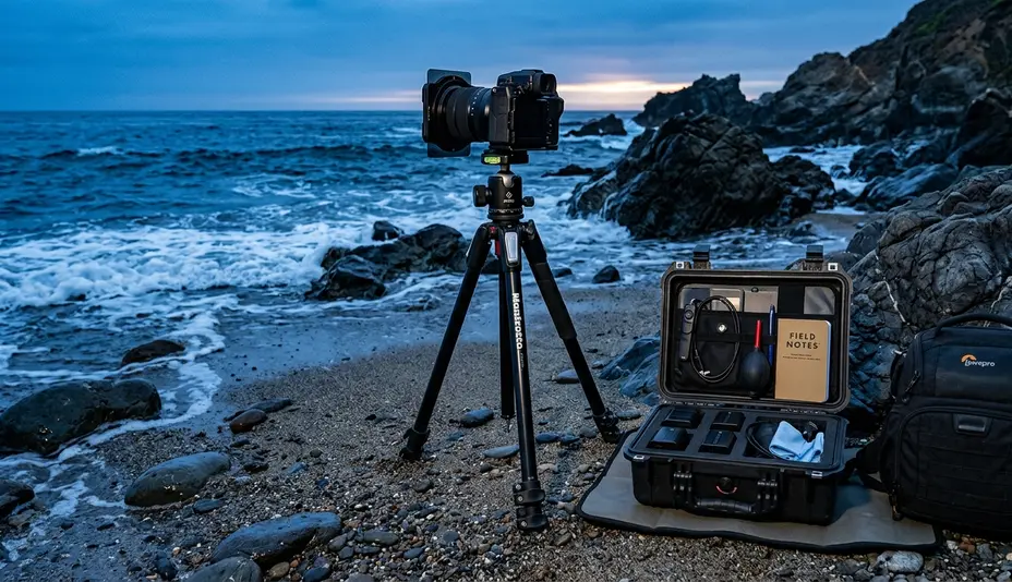 Blue Hour Coastal Setup