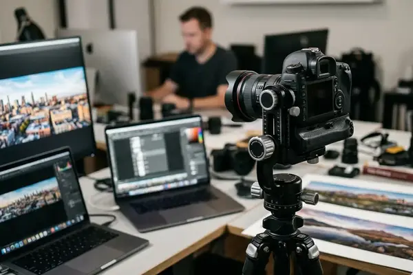 Building High-Resolution HDR Panoramas from Bracketed Nodal Sequences