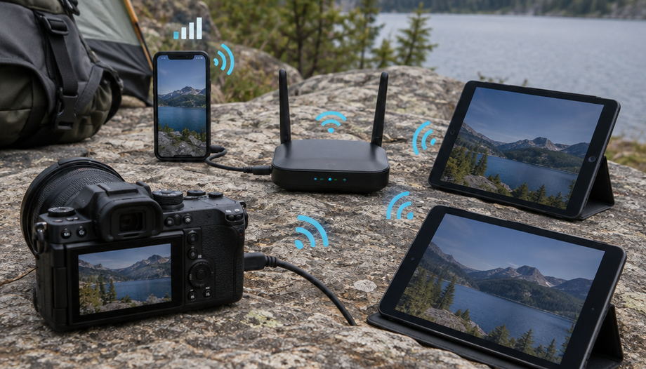 Image showing wireless topologies
