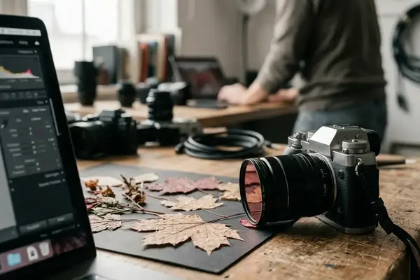 Crafting Vibrant Crimson Foliage Using 590nm Infrared Captures and Custom Camera Profiles
