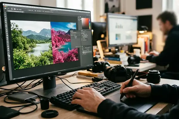 Recreating the Classic Aerochrome Look Using Custom LUTs in Photoshop