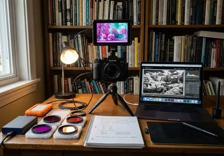 Infrared imaging techniques and post-processing workflows
