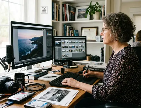 Personal photography portfolio and technique resource by Deborah Sandidge: Ir Workflow